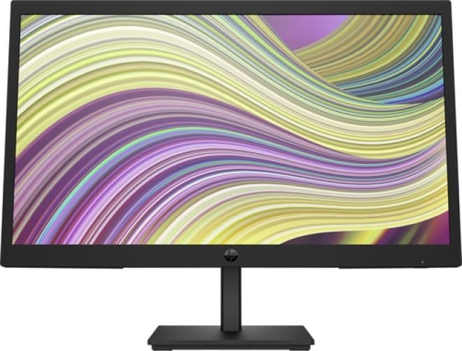 HP P22v G5 FHD Monitor 21.4 Inch Full HD 1xHDMI 1xVGA 75Hz Black