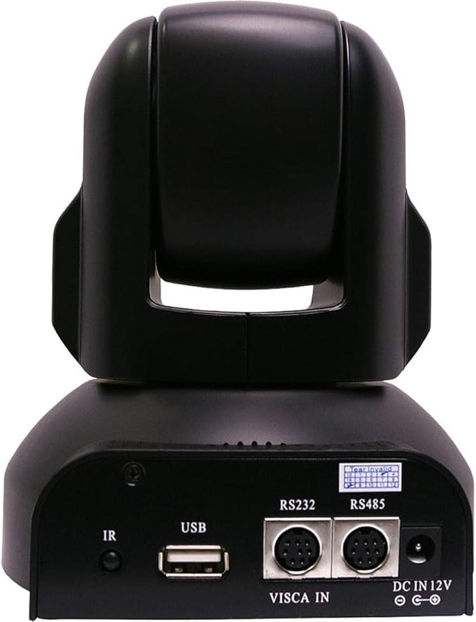 HuddleCamHD USB Conference Cameras with PTZ Control - Webcams for Zoom Video Conferencing (3X Black)