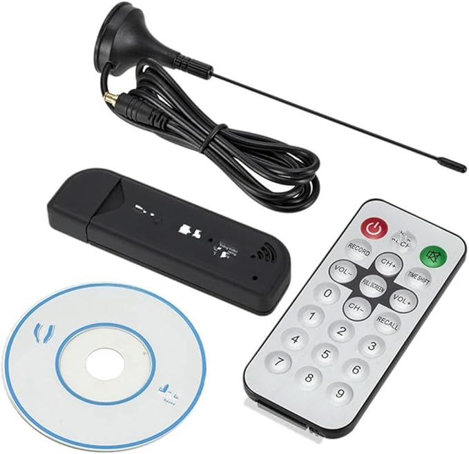 for USB2.0 SDR Dongle Digital TV Tuner Stick for Real-Time Recording Playback Easy to Use