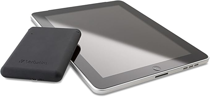 Verbatim Titan XS 750 GB USB 3.0 Portable External Hard Drive with Rugged Rubber Casing 97399 (Black)