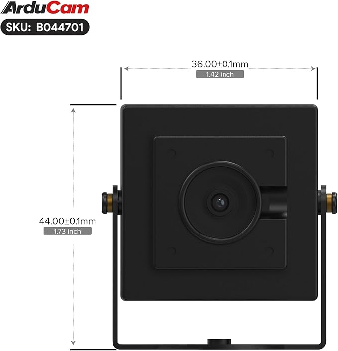 Arducam 8MP USB Camera Module with HDR Autofocus Lightburn Camera USB 2.0 Webcam with Multiple preset AI Resolutions for Raspberry Pi Windows Linux Android Mac OS