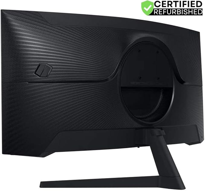 Samsung LC34G55TWW 34 inch Odyssey G55T WQHD 165Hz 1ms(MPRT) HDR Curved Gaming Monitor (Renewed) Bundle with 2 YR CPS Enhanced Protection Pack