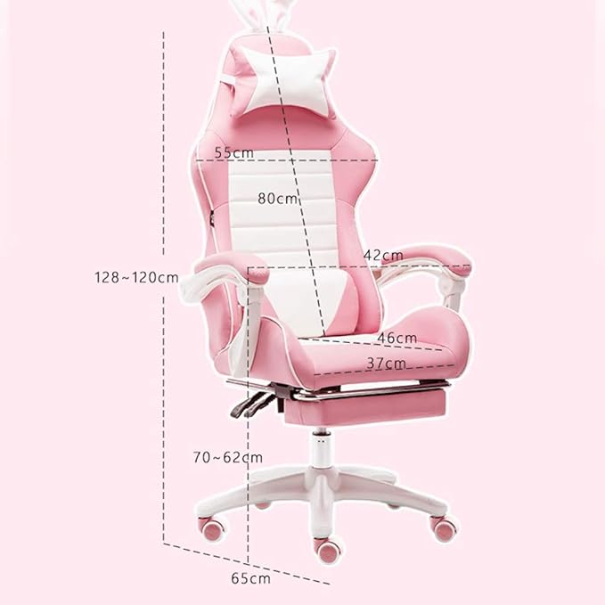 Office Chair Desk Chair Computer Chair Reception Chairs Gaming Computer Competitive Chair Ergonomic Office Reclining Boss Office Good Leather Executive Chair Home Learning Swivel Chair Bearing 200KG (
