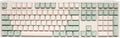 Ducky One 3 Matcha 100% Mechanical Keyboard: Quack Mechanics Dampening Hot-Swappable Cherry MX Red Switches High-Density PBT Tripleshot Keycaps no RGB US