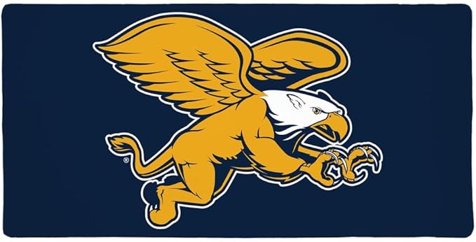 Canisius College Primary Logo Large Gaming Mouse Pad Desk Mat with Stitched Edges Non-Slip Base for Gamer Home and Office 31.5 x 15.7