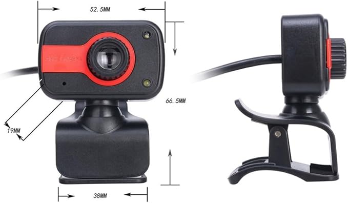Clip Camera Drive-Free Computer Video Built-in with Microphone