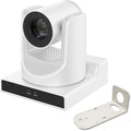 SMTAV PTZ Camera with 3G-SDIHDMI and IP Streaming Outputs30X + 8X ZoomBroadcast Live Streaming Camera for ConferenceEventsChurch and School etc (30X-White)