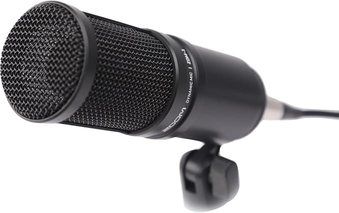Zoom ZDM1PMP Podcast Mic Pack with Dynamic Microphone Headphones Tripod XLR Bundle with 2 YR CPS Enhanced Protection Pack