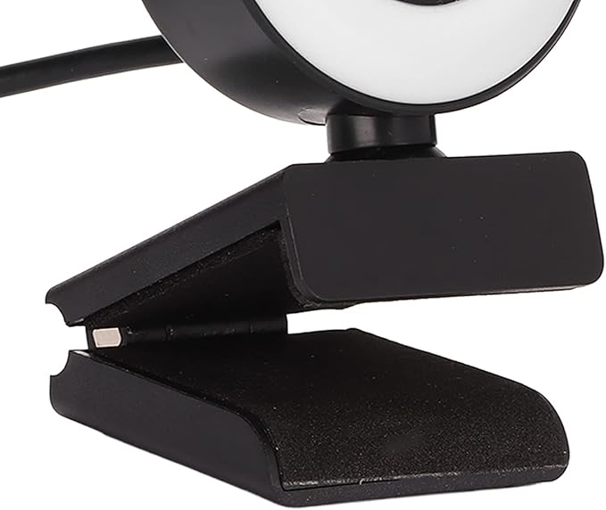 Computer Camera HD 1080P with Supplementary Lighting Flexible Rotate USB Home Webcam Excellent for Home Live Streaming on Various Platforms