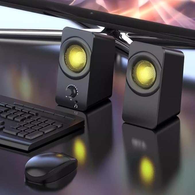 Audio Desktop Computer Mobile Phone Laptop Speaker Multimedia Amplifier Speaker Heavy Subwoofer Impact