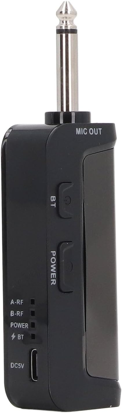 Keenso Professional Microphone Karaoke Mic Dynamic Coil Design with Reverb Function for Stage Studio Home Singing