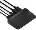 Brydge Stone Lite USB Hub Docking Station | Windows Only | Dual 4K Displays. HDMI Out. USB-C Speeds. 5 Ports | (Black)