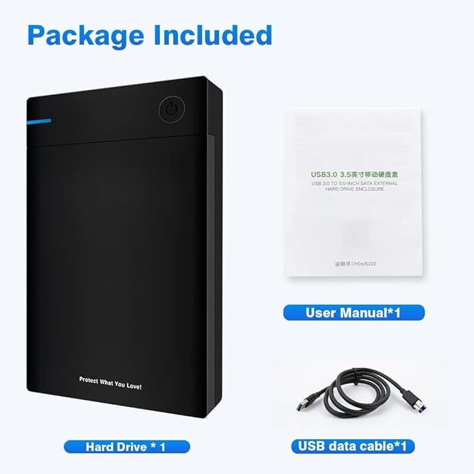 Kinhank 12TB Retro Gaming Hard Drive with 96000+ GamesExternal Retro Game Hard Drive with 400+ EmulatorsUSB 3.0 HDD External Game Drive for PC for Win-7/8/10/11Gifts for Men