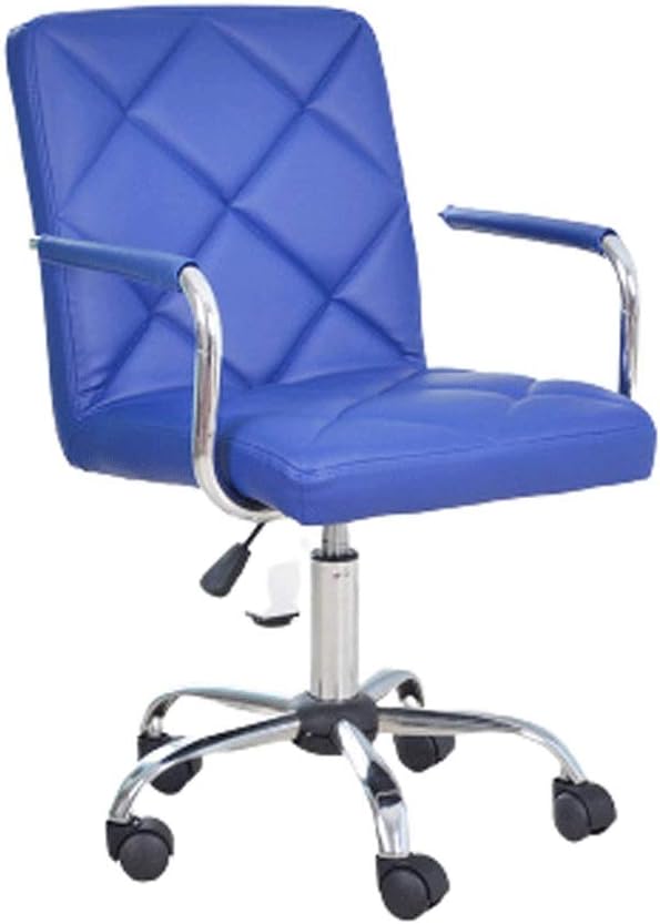 YYDS Chair Lovely Bedroom Gaming Chair Computer Office Chair with Steel Feet Ergonomic Home Rotatable Desk Chair for Live Broadcast Ergonomically (Size : Royal Blue)