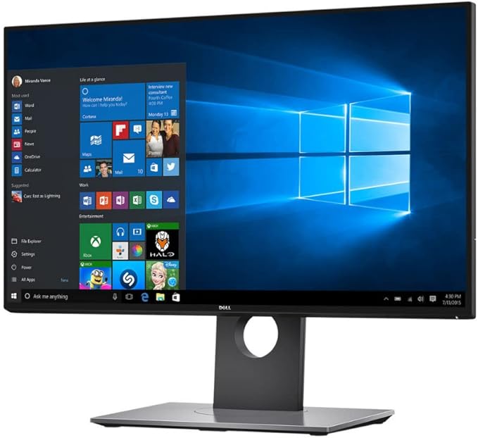 Dell UltraSharp U2417H 24 LED LCD Monitor - 16:9-6 ms (Renewed)