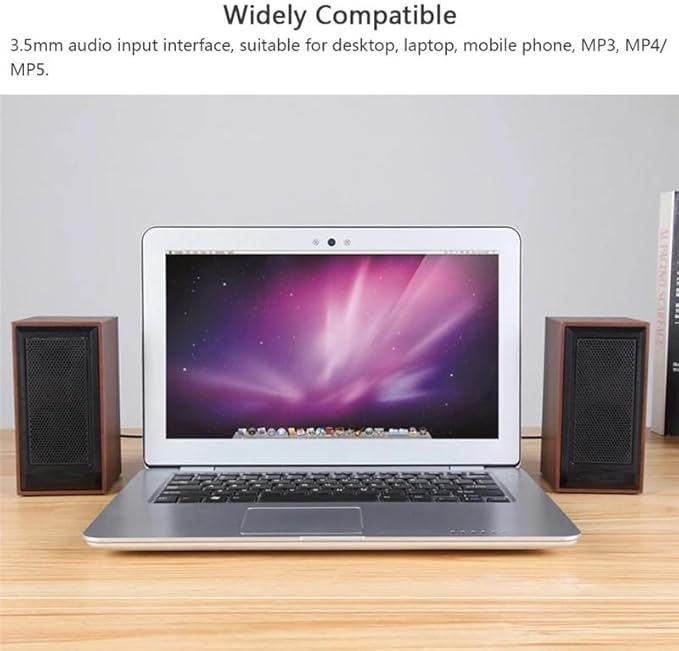 Computer Speakers Desktop Speaker Powered Speake Surround Laptop Multimedia Loud