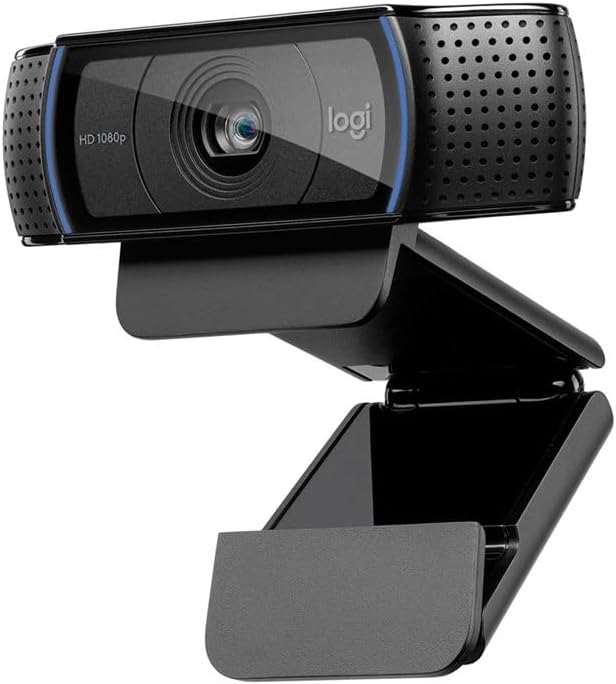 Logitech HD Pro C920 Webcam USB 2.0 1920 x 1080 pixels Black