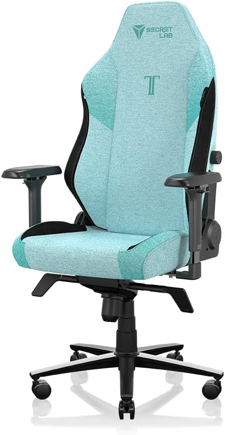 Secretlab Titan Evo Mint Green Gaming Chair - Reclining Ergonomic &amp Heavy Duty Computer Chair with 4D Armrests Magnetic Head Pillow &amp Lumbar Support - Big and Tall Up to 395lbs - Green - Fab