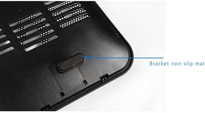 Notebook Radiator 5v Dual External USB Fan Portable Cooling Pad Supports Ultra-Thin High-Speed Silent Metal Panel Fan (Color : B Size : One Size) (B One Size)