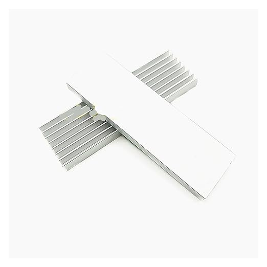 M.2 Hard Disk Radiator with Cooling Fan Thermal pad 70x22x6MM Laptop Hard Disk Aluminum fins 512 (Color : Black)