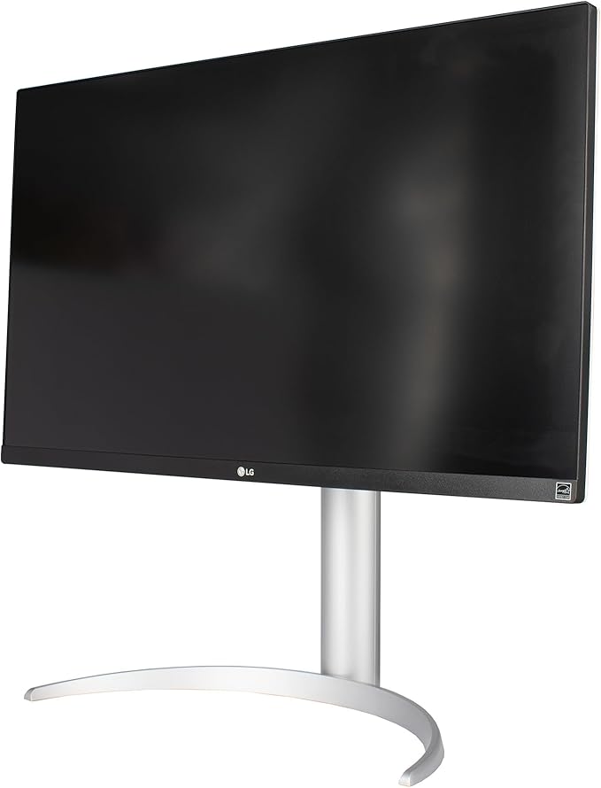LG 27UP650-W 27 4K UHD IPS Monitor (2-Pack) | 16:9 FreeSync Display with HDR10 &amp VESA DisplayHDR 400 | Photo Editing Design Office &amp Gaming (27UP650-W) + Mouse and Keyboard + Surge Protecto