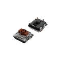 Ranked Gateron ks-27 Low Profile Key Switches for Mechanical Gaming Keyboards | Plate Mounted (Gateron Brown 65 Pcs)