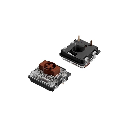 Ranked Gateron ks-27 Low Profile Key Switches for Mechanical Gaming Keyboards | Plate Mounted (Gateron Brown 65 Pcs)