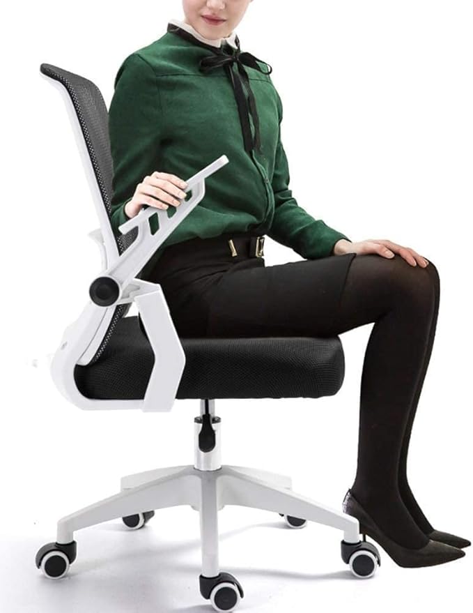 Office Chair Computer Chair Mesh Chair Recliner Game Gaming Chair Swivel Chair Executive Chair Office Chair Ergonomic Rolling Chair Chair (Color : Black) Needed
