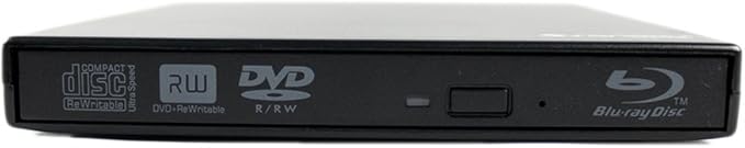 SANOXY External USB Blu-Ray Combo DVD-RW Writer Burner Optical Drive/External USB2.0 Blu-ray Combo Drive (Read Blu-ray Burn DVD and CD) for All notebooks netbooks and Desktop PCs -BLYRY-Combo
