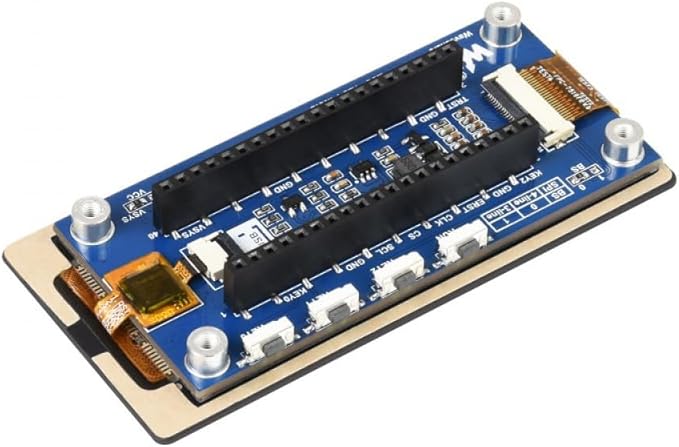 AmpOhm360 2.9 Inch Capacitive Touch ePaper Display Module 296x128 Resolution SPI I2C Interface for Microcontroller IoT DIY Projects SKU-20051
