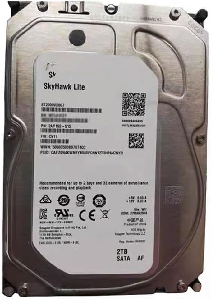 for ST2000VX007 Monitoring Hard Disk 2TB STAS Recorder