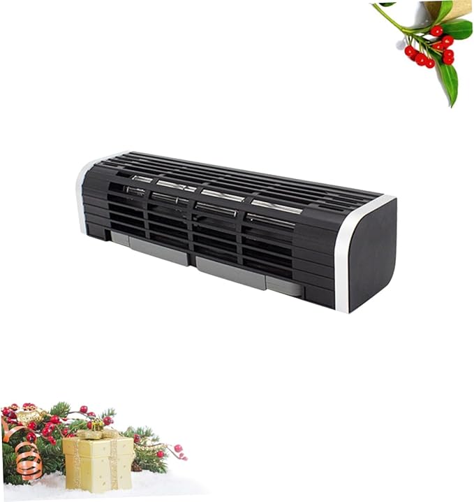Laptop Cooler Portable Adjustable Cooling Fan with Radiator Rack for Laptops Tablets and Phones Compact Desktop Cooling Black