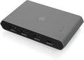 IOGEAR USB-C 2 Port Switch - Transfer Files Between PC &amp Mac OS X - 3 USB-A - 1 USB-C - Switch Method Remote - Mouse or Hotkey - LED Indicator - USB-C 85W Pass Through - GUS4C2