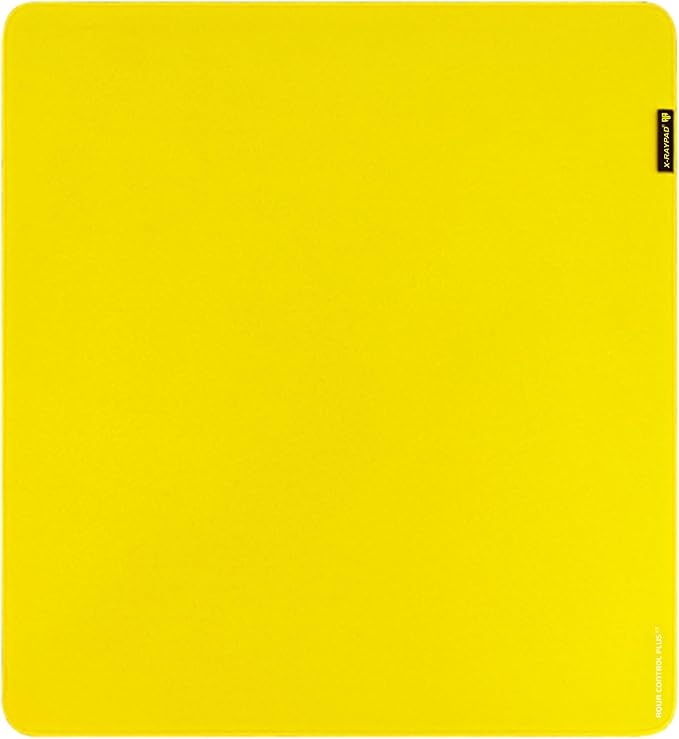 X-Raypad Aqua Control Plus Yellowbee &amp Blackbee AC+ V2 Gaming Mousepad Consistent X and Y Glide Designed for Fps Players with Low DPI Requirements