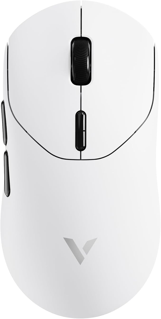 Rapoo VT2 Wireless Gaming Mouse True 8K Wireless Polling Rate 53g Lightweight Up to 750 Hr Battery Nordic nRF54L15 MCU 100-Million Mechanical Switch 10 Programmable Buttons Macro Enabled