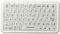 Mini Keyboard with Bluetooth 5.0/2.4G Dual Mode Gyroscopic Motion Mouse 64 Keys RGB Backlight Options Rechargeable Battery Type-C Win/iOS/Android/(White)