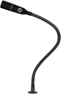 Bogen MGN19A Push-Button Gooseneck Mic Omni-Directional Microphone
