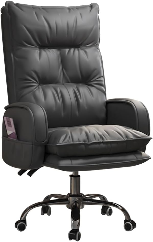 Gaming chair  Home Office Desk Chairs Chair Computer Sofa Chair Can Lie Leisure Desk Chairs with Wheels Gaming Chairs for Adults Office Chair Lift Desk Chair for Living Room Bedroom ( Color : Nero