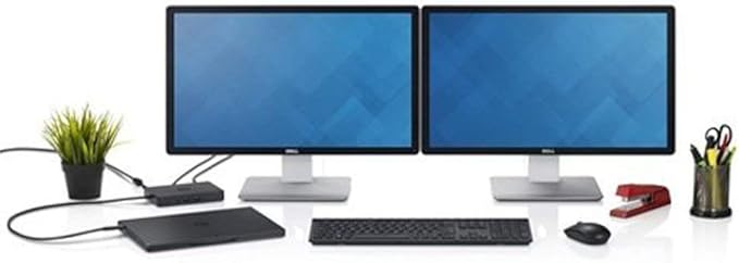 DELL WD15 Monitor Dock 4K with 180W Adapter USB-C (450-AEUO 7FJ4J 4W2HW) (Renewed)']
