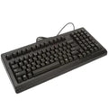 Cherry Electronics G80-1800LPCEU-2 Series G80-1800 Compact Industrial Keyboard USB and PS/2 Interface Mechanical Keyswitches 15.9 W x 7.1 D x 1.7 H Black