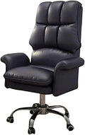 Gaming chair  Computer Chair with Wheels and Ar﻿ms Home Reclining Office Chair with Back Support Comfortable Boss Chairs Gaming Seat Sedentary Sofa Chair Swivel Backrest Chairs A ( Color : Black