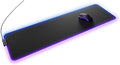 GLORIOUS Gaming Mouse Pad GMP 2 GLED - XL - 2-Zone RGB Lighting InfiniGlow RGB Stitchless Edge Premium Cloth Surface Grippy Rubber Base Optimised for Gaming - 18 x 14 x 0.1 - Large Desk Mat