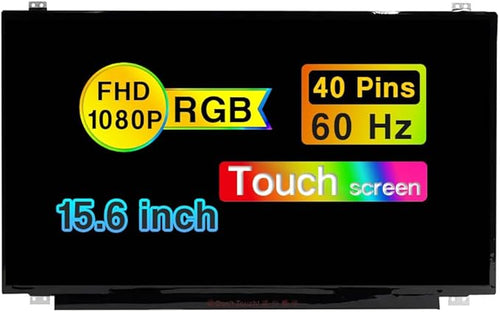 15.6 Replacement for LP156WF7 (SP)(A1) B156HAK01.0 for Dell Inspiron i5559 DP/N: 0KWH3G KWH3G LCD Screen Display Panel FHD 1080P 40 Pins 60Hz Touch