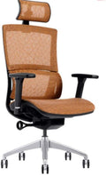 YYDS Chair Mesh Gaming Chair High-Back Executive Ergonomic Swivel Chair with Rotating Lifting Armrest and 2D Headrest Office Chair Ergonomically (Color : Orange)