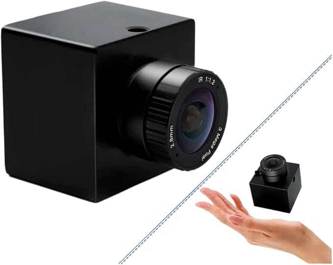 Mini Metal IP Camera 1 2 2 4MP Ultra Low Illumination CMOS 2mm 2mm CS Lens Webcam Security Surveillance Video