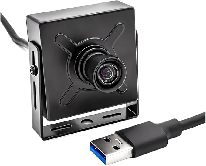 4K 30FPS USB3 PC Video Camera Metal Box Webcam Box Low Latency 71 Degree 4mm No Distortion Live Streaming Camera UVC