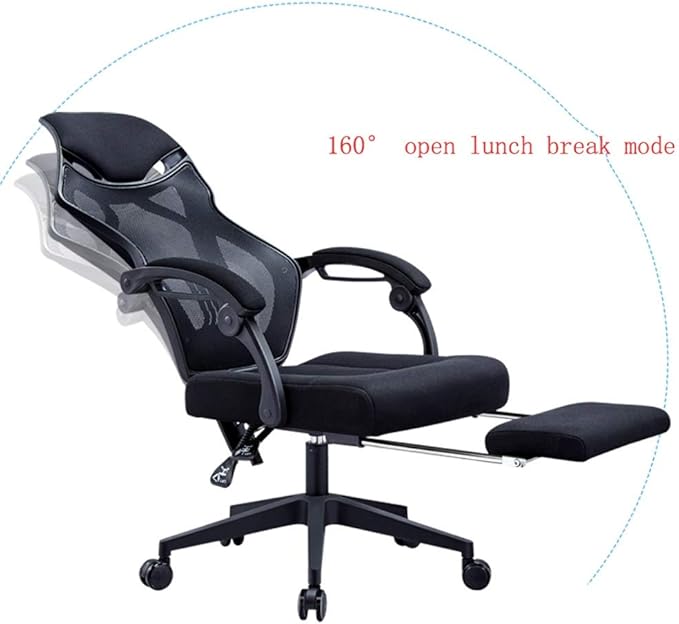 Office Chair Gaming Chair Computer Chair Office Gaming Chair PVC Household Armchair Lift and Swivel Function Ergonomic Office Computer Chair Gamer Chairs