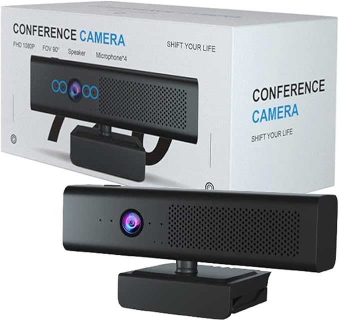 1080P High Definition Webcam for W/Built-in Mic Mute Button and Privacy Cover Plug&ampfor Play for Laptop Computer Camera with Microphone for Laptop External Camera