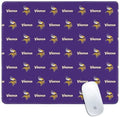Skinit Medium Gaming Mouse Pad - Officially Licensed NFL Minnesota Vikings Blitz Series Design with Stitched Edges Waterproof Non-Slip Rubber Base Desk Mat for Keyboard &amp Mouse