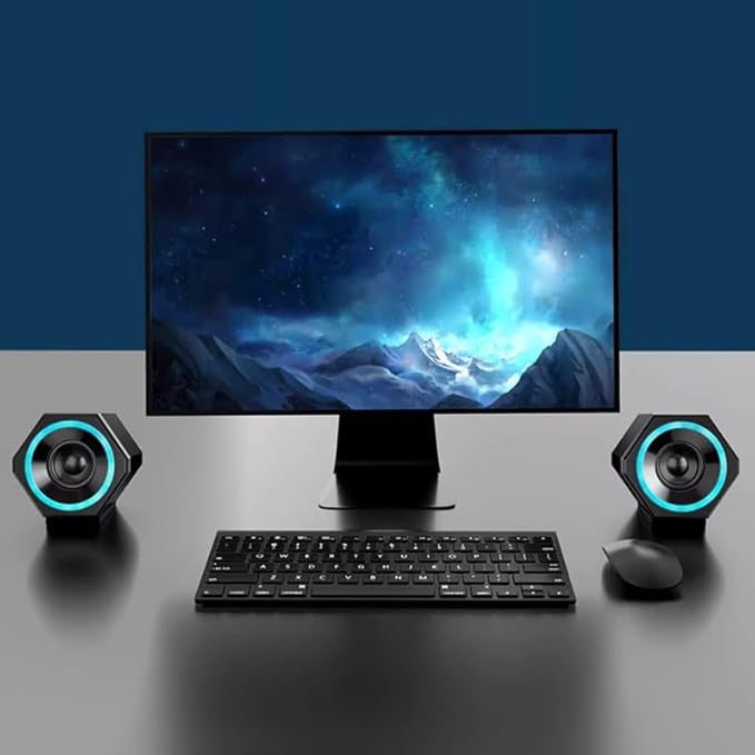 Computer Audio Desktop Laptop Home Wired Speaker Overweight Subwoofer Multimedia